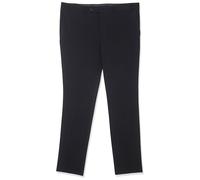 DKNY Suit Pants Pantalones de Vestir, Negro Sólido, 33W / 30L Hombres
