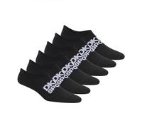 DKNY Paquete de 6 calcetines deportivos ligeros para mujer, Negro -, 9-11