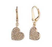 DKNY Pendientes 'HEART' oro / transparente One Size oro / transparente