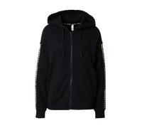 DKNY Performance Sudadera con cremallera deportiva arena / negro S arena / negro