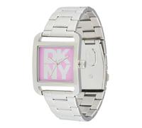 DKNY Reloj analógico 'City Maxi' lila / plata One Size lila / plata