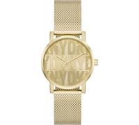 DKNY Reloj analógico de Cuarzo para Mujer con Correa de Acero Inoxidable NY6692, Dorado