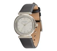 DKNY Reloj analógico 'Evening' negro / plata One Size negro / plata