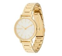 DKNY Reloj analógico 'Soho Glitz' oro / transparente / blanco One Size oro / transparente / blanco