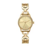 DKNY Reloj de Cuarzo Open Link Watch Quartz 5 ATM, Dorado, uno Que es, Pulsera