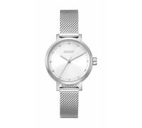 DKNY Reloj de Cuarzo Soho Mini Cuarzo 5 ATM, Plata, Talla única, Moderno