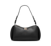 DKNY Remy Shoulder Bag, Bolsa de Hombro Mujer, Negro/Dorado, One Size