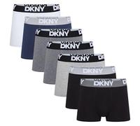 DKNY Hombres Bañador Negro/Gris/Azul Marino/Blanco Paquete de 7 XL