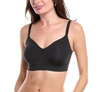 DKNY Sujetador Tipo Bralette Smooth Essentials para Mujer, Negro, XL