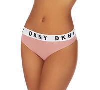 DKNY Tanga lisa sin costuras. Rosa M