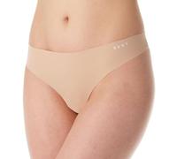 DKNY Tanga sin Costuras Litewear Cut Anywhere para Mujer, Brillo/Vainilla, S