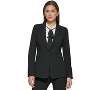 DKNY W3234eya-blk-0 Blazer, Negro, 32 para Mujer