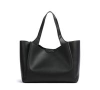 DKNY Willa Tote, Bolsa de Mano para Mujer, Negro/Plata