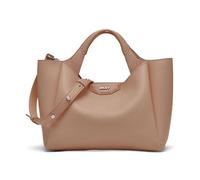 DKNY Willa Mini Satchel, 100% Poliuretano Mujeres, Cappuccino, Small