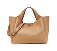 DKNY Willa Satchel, 100% Poliuretano Mujeres, Capuchino, Large