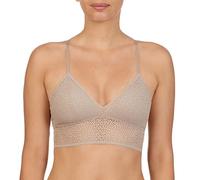 DKNY Women's Modern Lace Racerback Longline Bralette, Champagne