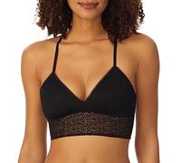 DKNY Women's Modern Lace Unlined Demi Bra, Black, 34B
