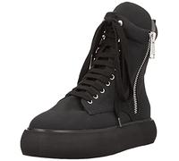 DKNY Women's Womens Shoes Aken Boot, Botin Sneaker con Cremallera Interior Mujer, Black, 41 EU