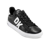 DKNY Zapatillas Abeni-Lace Up para Mujer, Negro y Blanco, 36 EU