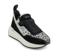 DKNY Zapatillas Aveline-Lace Up para Mujer, Color Negro/Blanco Roto, Talla 39 EU, Black Off White, 39 EU