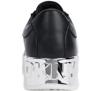 DKNY Zapatillas Maben Varsity-Lace para Mujer, Color Negro, Talla 37,5 EU, Negro, 37.5 EU