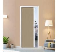 DKPLOE Puerta AcordeóN Sin Perforaciones Puerta Corredera Plegable Aislamiento TéRmico E Impermeable Ahorra Espacio Ideal para BañOs Dormitorios Cocinas Y LavanderíAs