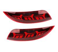 DKPMWD 2x Reflector De Parachoques Trasero Led Para Coche, Luz Conducción Para Ford Para Focus 2015 2016 2017 2018, Antiniebla Intermitente LED Piloto Trasero