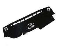DKPMWD Alfombrilla salpicadero para Toyota para Land Cruiser para Prado 150 para FJ150 2010-2020 para Salpicadero De Coche Parasol Cubierta Mat Salpicaderos Cubierta(Black Side,LHD)