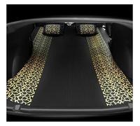 DKPMWD Cubierta De Carga Retráctil Colchón Inflable para Tesla para Model 3 para Y (2017-2023) Ideal Camping Actividades Al Aire Libre Viajes Coche Fabricado Cubiertas de la Carga(Black Gold)