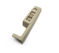 DKPMWD Manija Puerta Interior Coche Para Skoda Para Superb 2008-2013 Manija Interior La Puerta Del Coche Marco Reposabrazos Interruptor Panel De Control Moldura(Beige Front Left)
