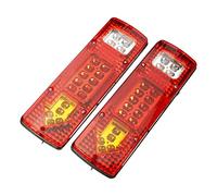 DKPMWD Par 12V 19 Camión Luz Trasera Coche Remolque Luces Traseras Freno Señal De Giro Indicadora Lámpara Caravanas Autobús RV Camper LED Piloto Trasero