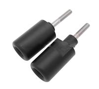 DKPMWD Topes Anticaida Moto para Suzuki para GSXR1000 para GSX-R para GSXR 1000 K5 2005 2006 Motocicleta Negro Y Carbono Sin Marco Deslizadores Protector contra Caídas Barras De Choque De Moto(Negro)