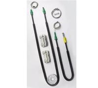 DKPMWD Ventanas Eléctricas para VW para Sharan 1996-2006 Kit Reparación Regulador Ventanilla Eléctrica Regulador Vidrio Delantero Derecho Elevador Ventana Eléctrico Elevalunas