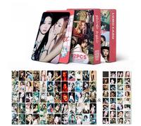 DKRAHRJJ MXP It-zy 60 tarjetas fotográficas + 32 pegatinas 92 postales láser 'MIDZY' Yeji Lia Ryujin Chaeryeong Yuna tarjetas fotográficas(Girls Will Be Girls)