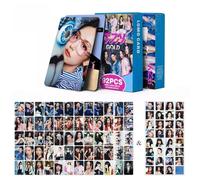 DKRAHRJJ MXP It-zy 60 tarjetas fotográficas + 32 pegatinas 92 postales láser 'MIDZY' Yeji Lia Ryujin Chaeryeong Yuna tarjetas fotográficas(GOLD)
