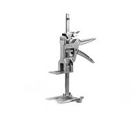 DKTrimmer Elevador de montaje profesional, 150 kg, altura de elevación de 0 | Descenso rápido o gradual, reversible para tensar de 15-31 cm, metal, para puertas, ventanas, muebles y cocinas