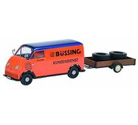 DKW Schnellaster Büssing W/Trailer & 2 Camión Llantas 1949 1:43 Modelo Schuco
