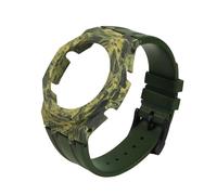 DKWOIS Compatible con Casio GA2100, GA-2110, GA-B2100, caja de fibra de carbono, correa de reloj, modificación, juego de correa y estuche de roble rústico, juego de bricolaje.(Color 02)