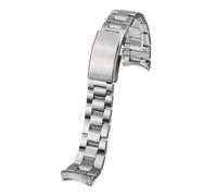 DKWOIS Compatible With TAG HEUER 300 Series Solid Stainless Steel Strap WAY201A WAY211 ABA0927 Curved Steel WatchBands Men 20.5mm 21.5MM Bracelet(20.5mm)