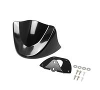 DKWOIS Con alerón delantero de motocicleta carenado de presa de aire inferior compatible con Harley Dyna Fat Bob Wide Glide FXD 2006-2017(Glossy black)