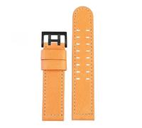 DKWOIS Correa de reloj de cuero con clavos de 20 mm y 22 mm compatible con la serie Hamilton Khaki H77616533 H70615733 Correa de reloj for hombre(A Khaki 2-black,20mm)