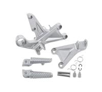 DKWOIS Soporte for reposapiés Delantero del Conductor Compatible con Honda CBR1000RR 2008-2016 2017-2024(Silver)