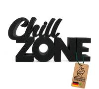 DKWRK3D Chill Zone Cartel - Soporte de plástico para zona de juegos, decoración para sala de juegos, decoración chillout - sala de juegos para sala de juegos, sala de juegos, sala de juegos para