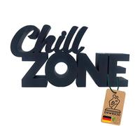 DKWRK3D Placa de Chill Zone - Soporte de plástico para zona de juegos, decoración para sala de juegos, decoración chillout - sala de juegos para sala de juegos, sala de juegos, sala de juegos para