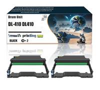 DL-410 DL410 Drum Unit Compatible with Pantum M6700d M6700dw M6800fdw M6802fdw M7100dn Printers, Replacement Parts Contains Chip and Clear Printing/283(2-Pack Black)