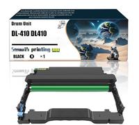DL-410 DL410 Drum Unit Compatible with Pantum M6700d M6700dw M6800fdw M6802fdw M7100dn Printers, Replacement Parts Contains Chip and Clear Printing/283(1 Pack Black)