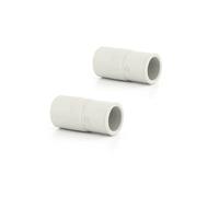 DL-pro 2 adaptadores universales para manguera de desagüe de 21 mm a 19 mm de diámetro para lavadora y lavavajillas