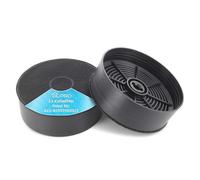 DL-pro 2 filtro de carbón de 125 mm de diámetro para AEG Electrolux 902979880/9 3300551/3 ECFB03 compatible con Ikea NYTTIG FIL120