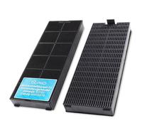 DL-pro 2 filtros de carbón para campana extractora Gorenje 182192 Candy 49016876 Küppersbusch 528521 TypK