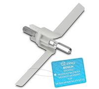 DL-pro arrastrador envergadura 165 mm compatible Bosch MUM4 MUZ4 00091027 | Cuchilla para tallar con perno de metal, apto para robot de cocina Bosch MUM4406 MUM4450 MUM4555 MUM44K1 para Privileg